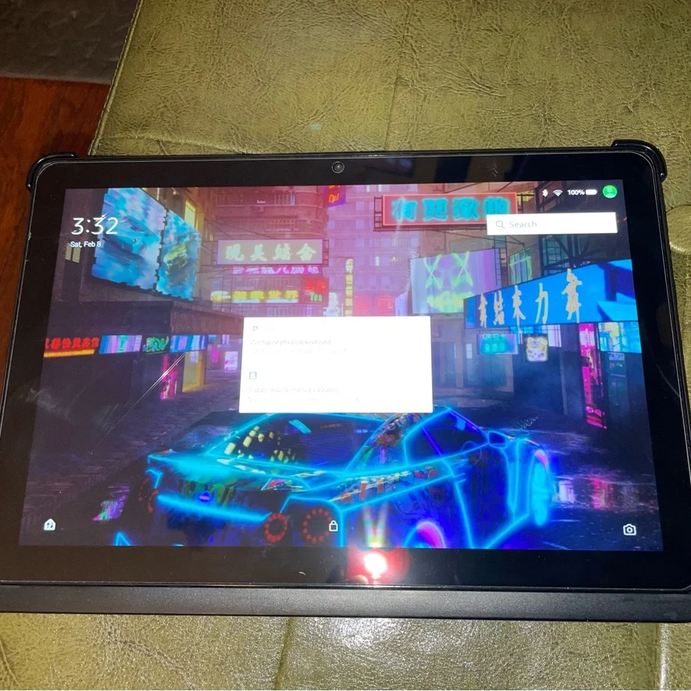 Amazon Fire HD 10 32GB 2021 T76N2B Black Tablet Bundle with Amazon Keyboad